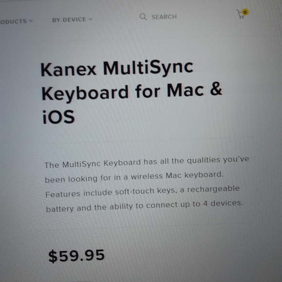 kanex bluetooth keyboard - Picture 2 of 3